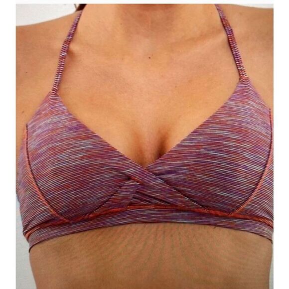 Lululemon Pranayama Bra Wee Are
From Space Black March Multi size 4 - Picture 6 of 7